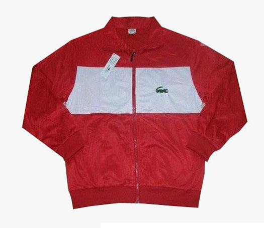 veste lacoste homme rouge